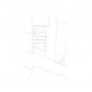 Upper floor plan of Casa SM by Form_A