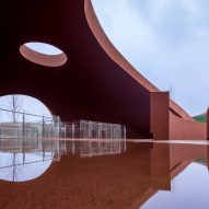 Exterior of Chaohu Natural and Cultural Centre by Change Architects