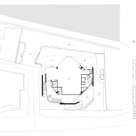 First floor plan of the 010 Building by Clouds AO