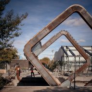 Thomas Randall-Page completes Cody Dock Rolling Bridge in London