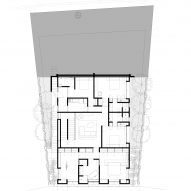First floor plan of Echegaray house by PPAA