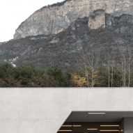 Exterior of Fieldhouse sports centre in South Tyrol by MoDus Architects