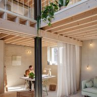 Interior of Brussels warehouse conversion by Hé!