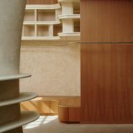 Snøhetta combines clay and oak in minimalist Holzweiler store