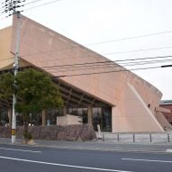 Dezeen Agenda features plans to demolish Kenzo Tange's modernist gymnasium in Japan