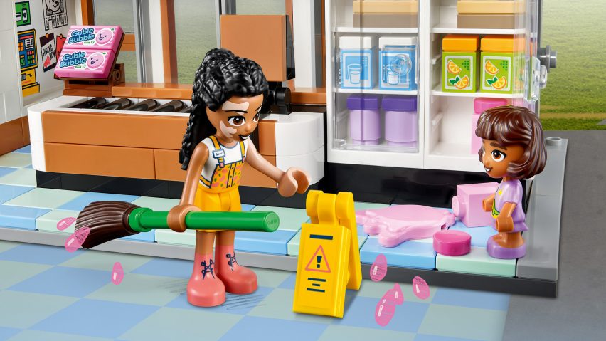 Two Lego Friends figures
