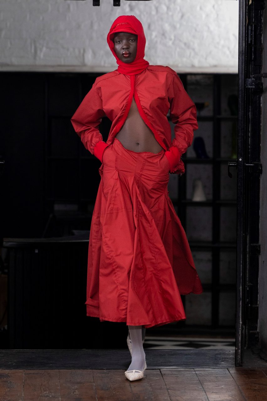 Talia Byre show na London Fashion Week