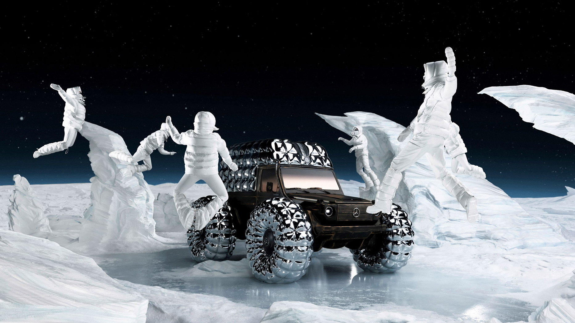 Mercedes Benz Creates Caricature Like Car Informed By Puffer Jackets