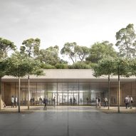 David Chipperfield designs rammed-earth extension for Athens museum