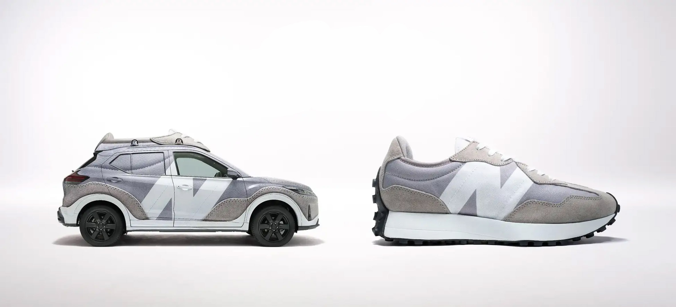 Trainer car by Nissan and New Balance