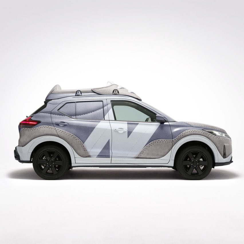 Unusual cars of 2023: New Balance unveils Nissan Kicks 327 drivable trainer