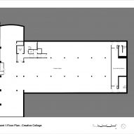 Basement floor plan of New Century Hall by Sheppard Robson