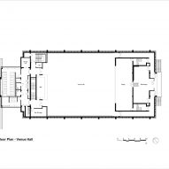 First floor plan of New Century Hall by Sheppard Robson