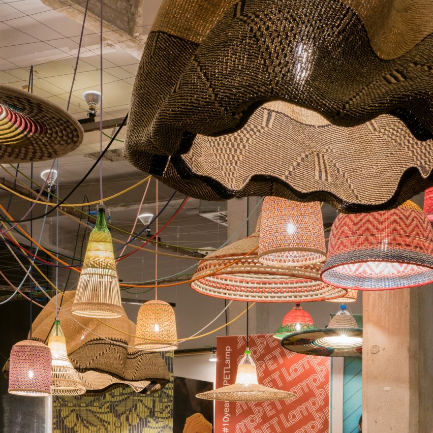 PET Lamp exhibition at Matadero for Madrid Design Festival