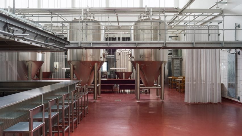 Pihlmann Architects-designed brewery in former slaughterhouse