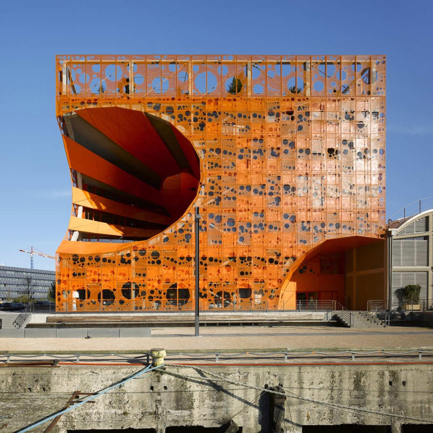 The Orange Cube by Jakob + Macfarlane
