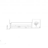 Section drawing of the London mews house designed by Trewhela Williams