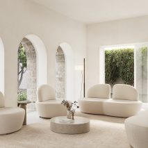 Twin Moon seating collection by Pepe Albargues for Missana Lab