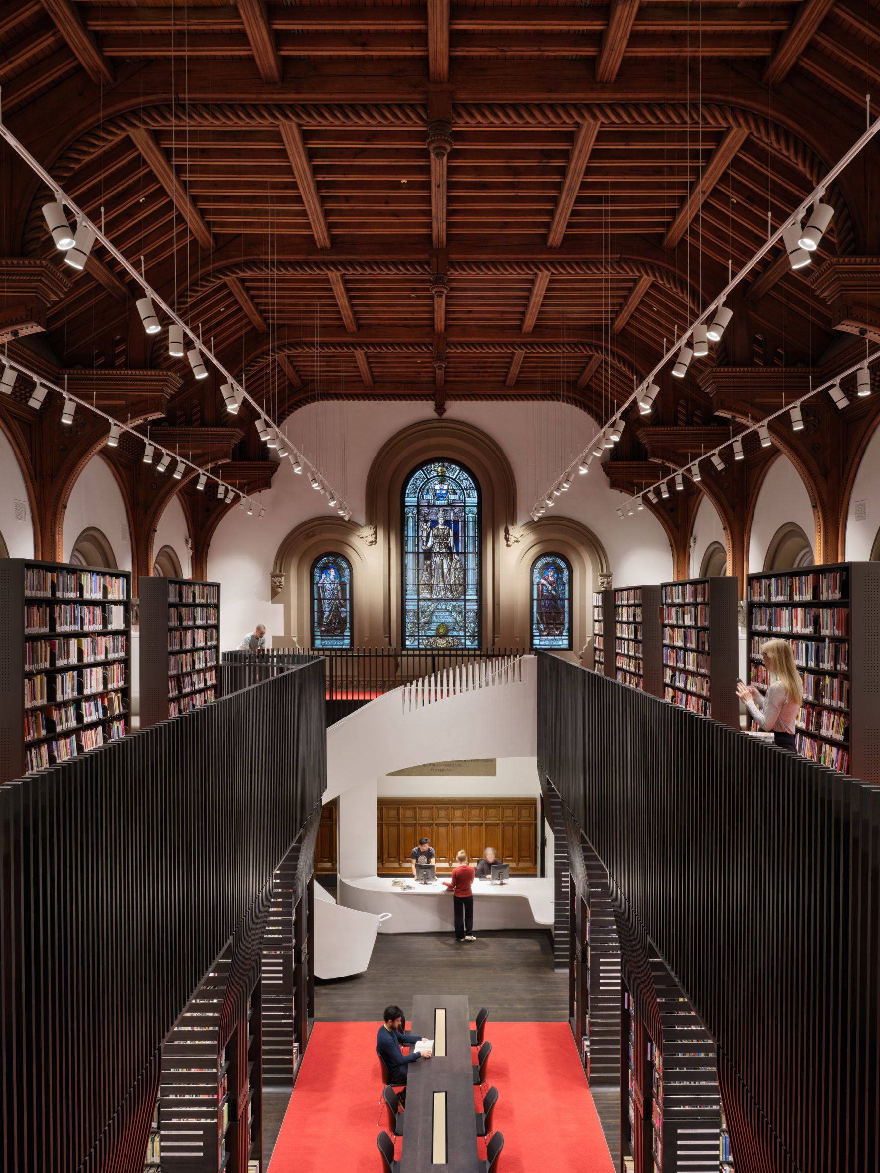 Great Hall turned into library