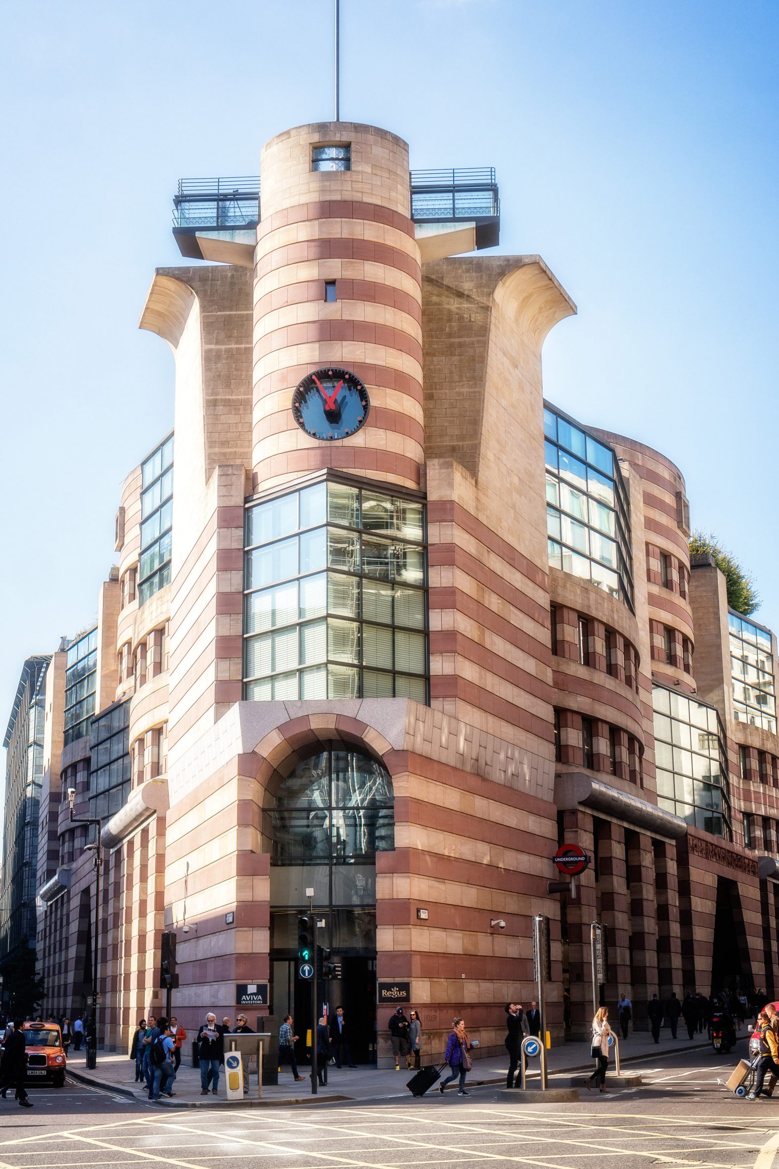 Exterior of No 1 Poultry in London
