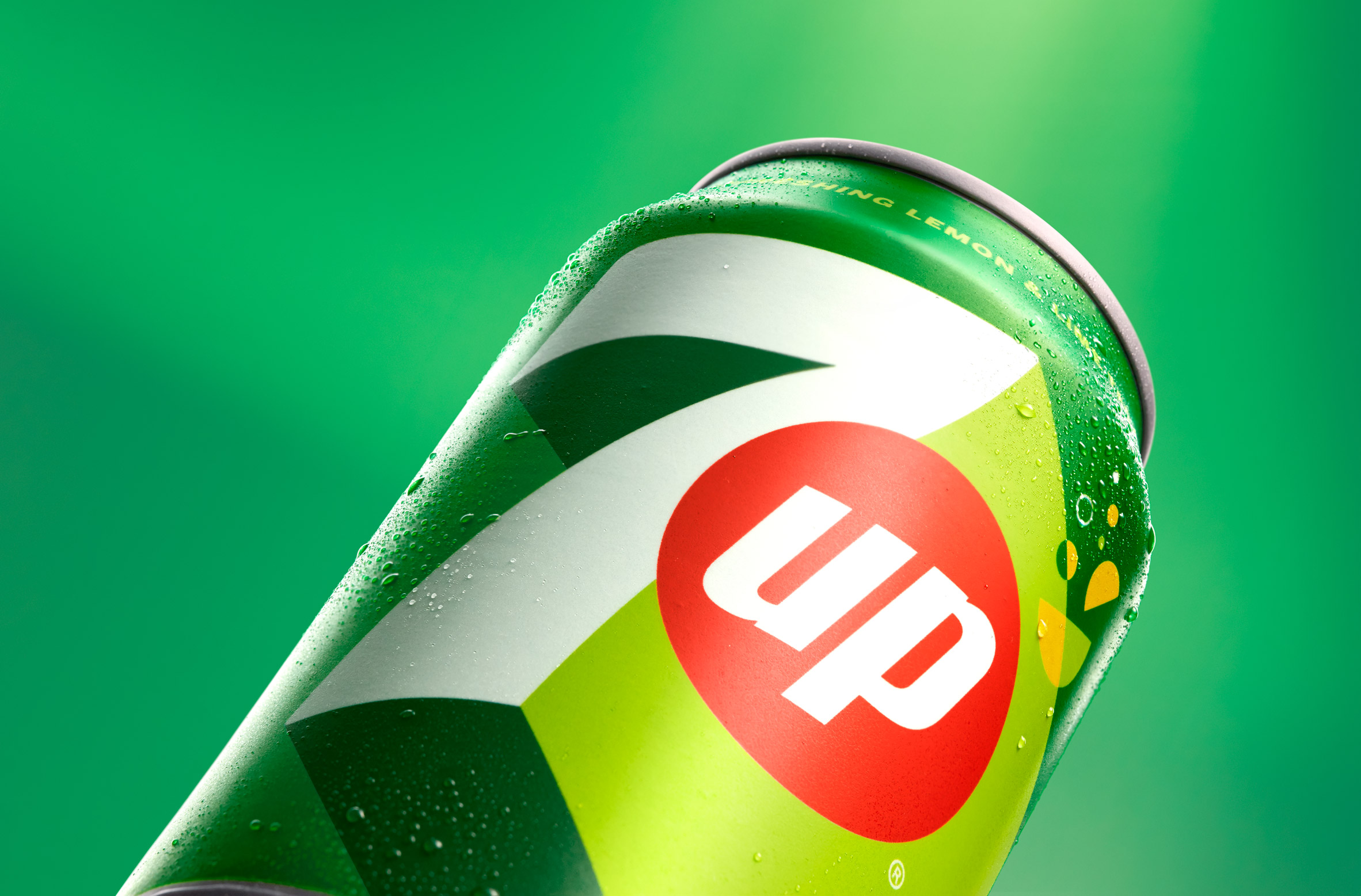 soft drinks, 7UP rebrands with fresh look that is "all about being uplifting"