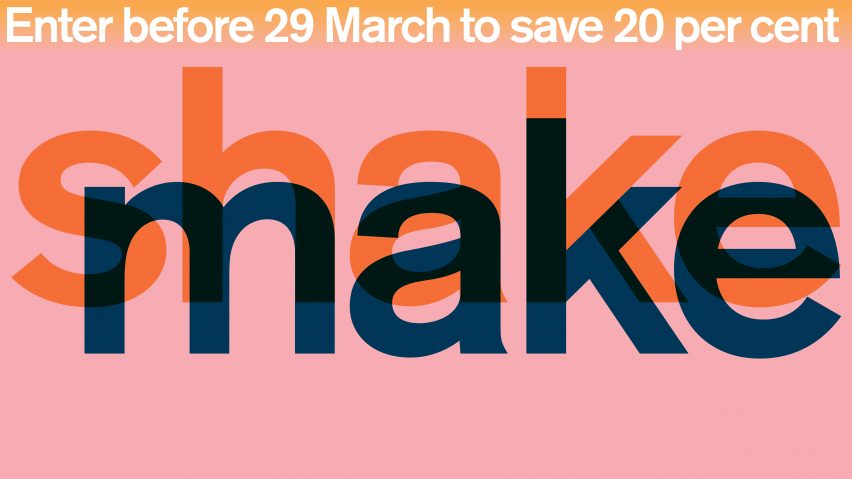 Enter before 29 March to save 20 per cent