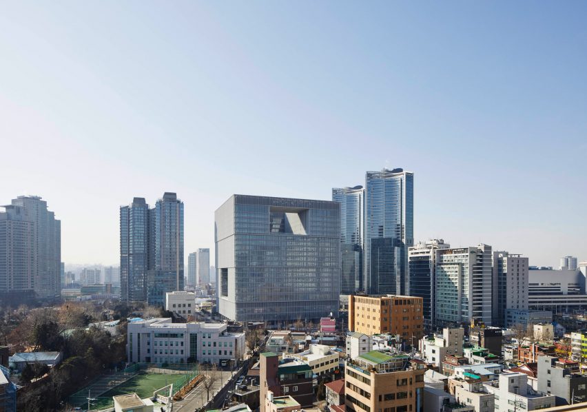 the Amorepacific Headquarters in Seoul