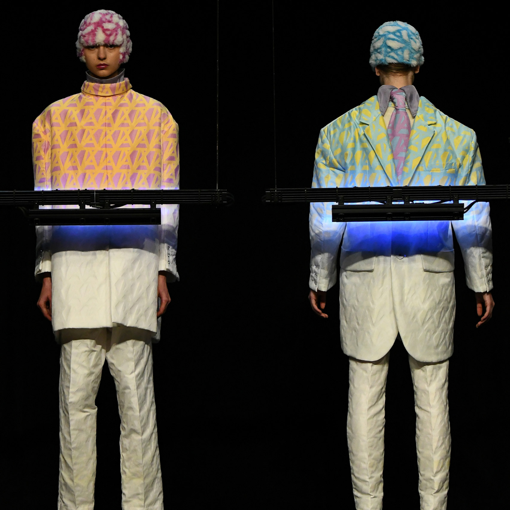 Anrealage debuts colour-changing clothes at Paris Fashion Week