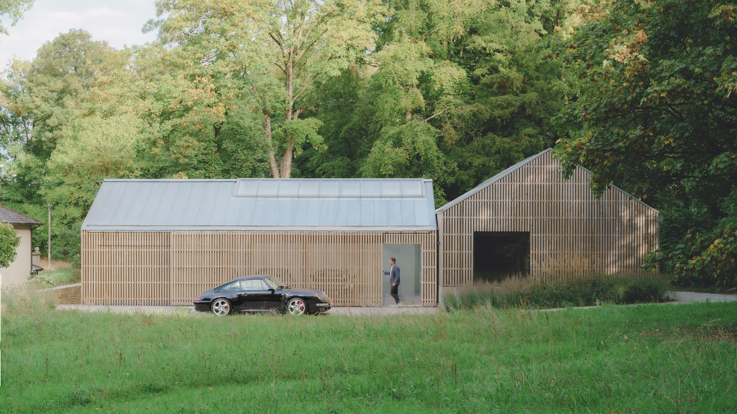 Bindloss Dawes creates timber car barn for classic Porsche collector - Vimarsana News