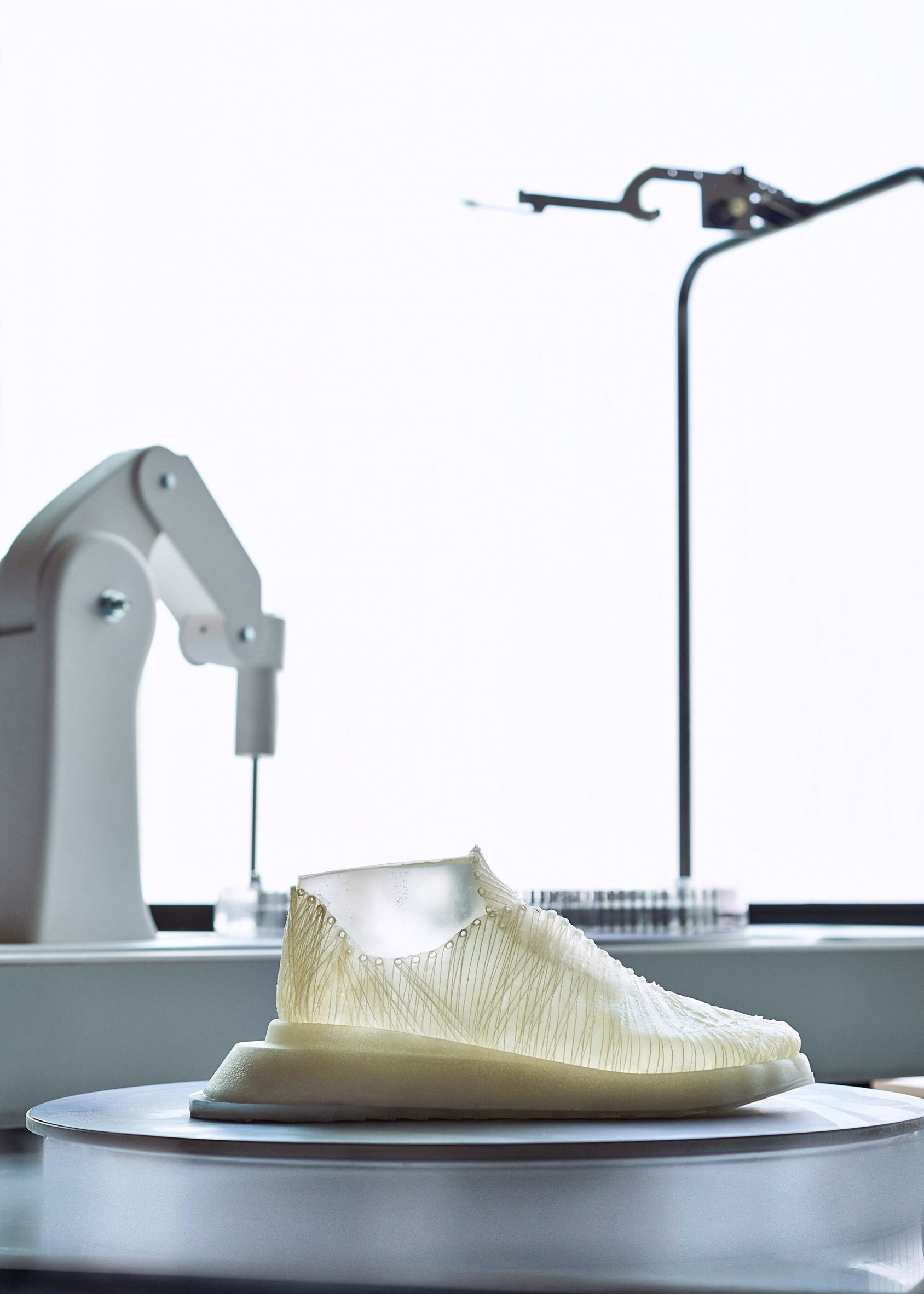Prototype biomaterial shoe