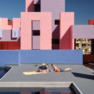 Doublespace Photography captures Ricardo Bofill's Muralla Roja on its 50th anniversary