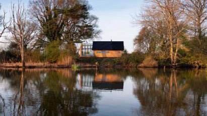 Exterior of Cabin Anna in the Netherlands by Caspar Schols