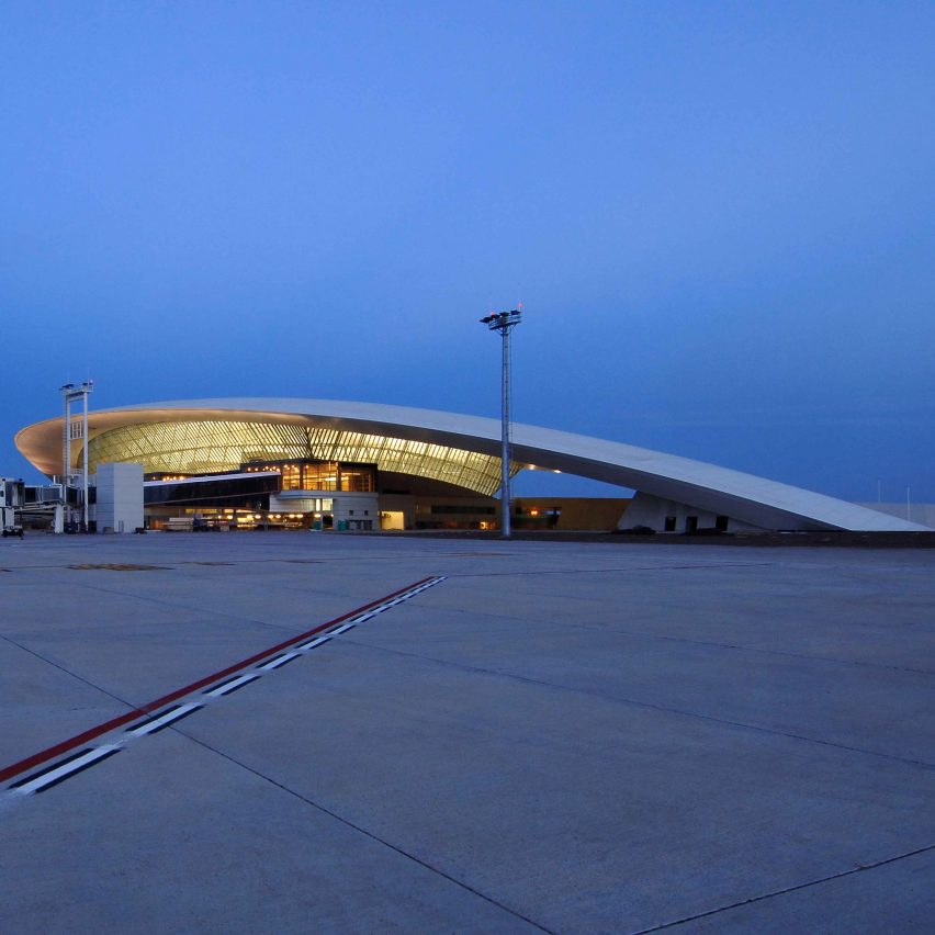Exterior of Carrasco International Airport