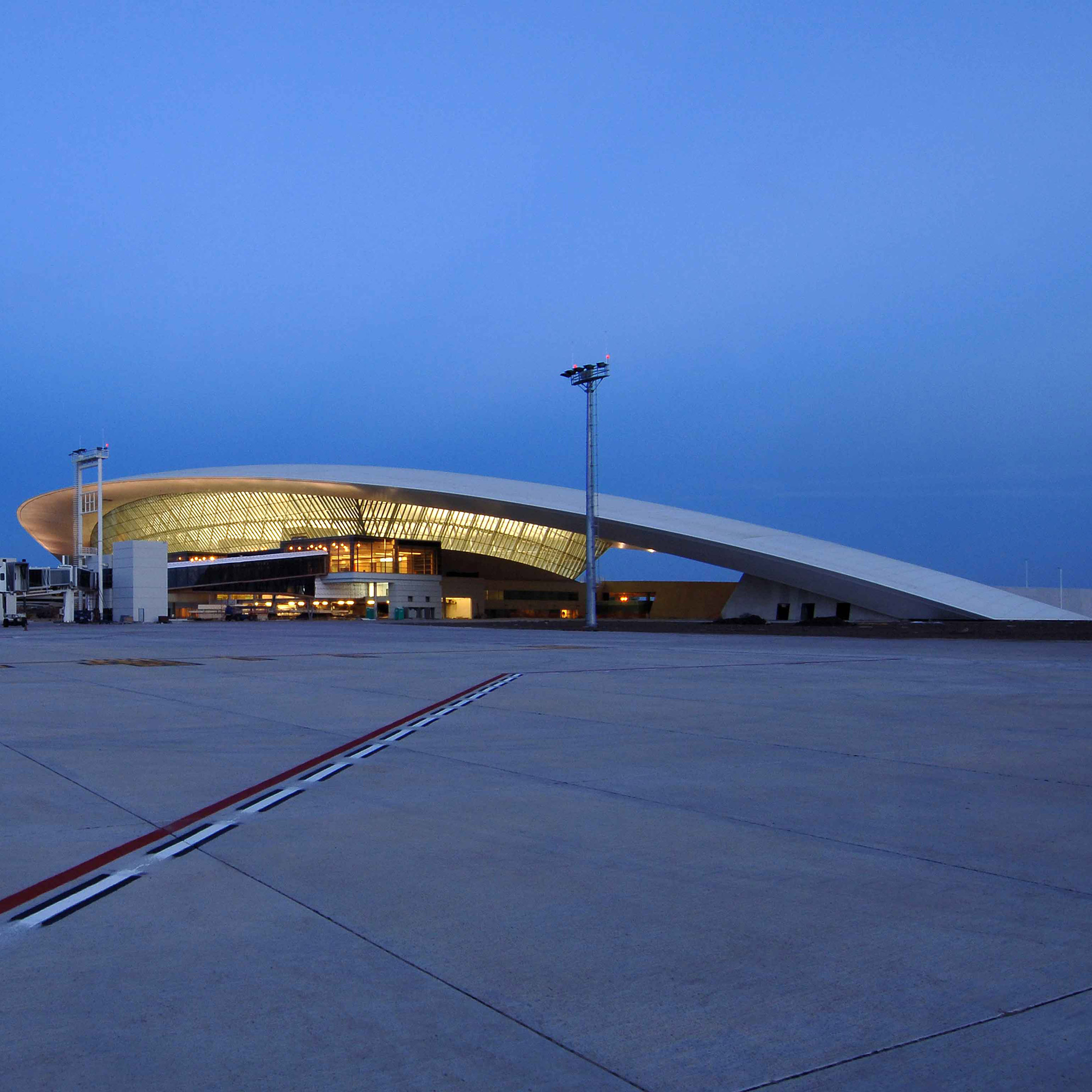 Exterior of Carrasco International Airport