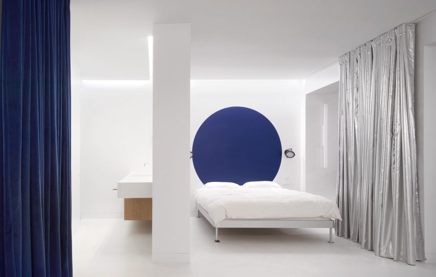 Bedroom of Casa A12 in Madrid