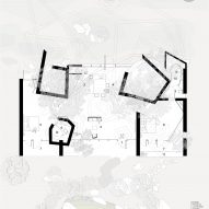 Floor plan of Chuzhi house in India by Wallmakers
