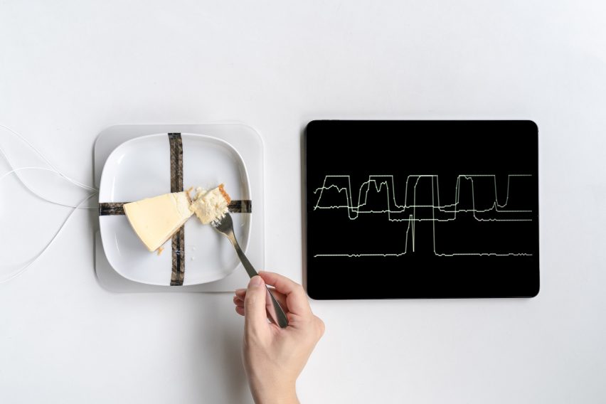 Plate that monitors eating activity by Clement Zheng