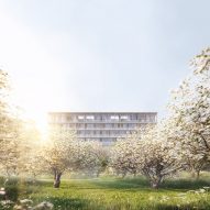 David Chipperfield designs Antwerp housing alongside fruit orchard