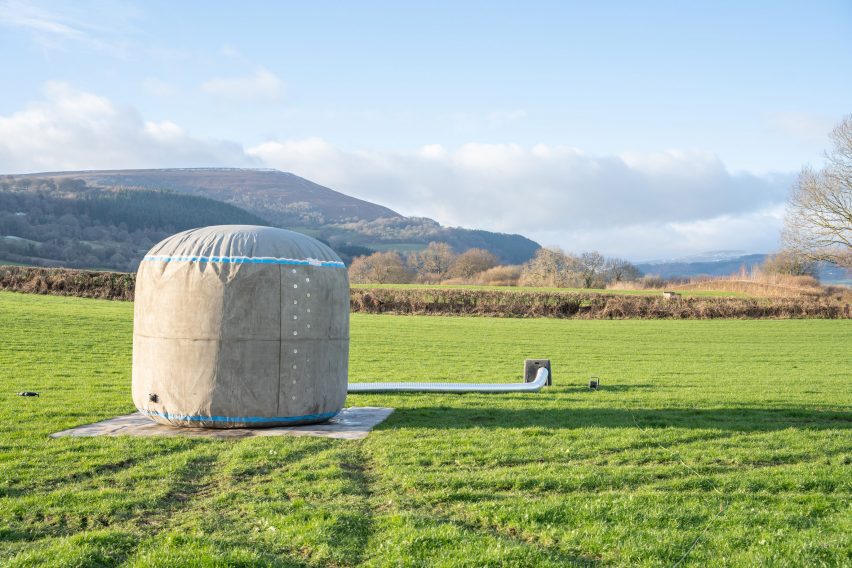 The exterior of Deploy water storage