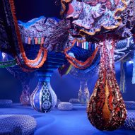 Dior catwalk features 24-metre-long "tentacular" installation by Joana Vasconcelos
