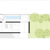 Basement plan of the CH73 House by LBR&A