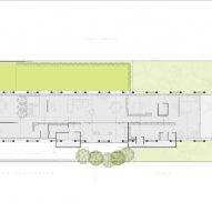 Ground floor plan of the CH73 House by LBR&A