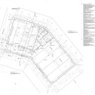 Floor plan of Feldballe School extension by Henning Larsen Architects
