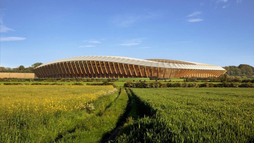Forest Green Rovers timber stadium