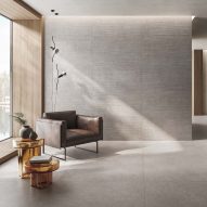 French Grey Stile collection tiles by Casalgrande Padana