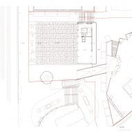 Site plan of Sydney Plaza & Community Building