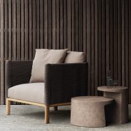 Giro outdoor seating by Vincent Van Duysen for Kettal