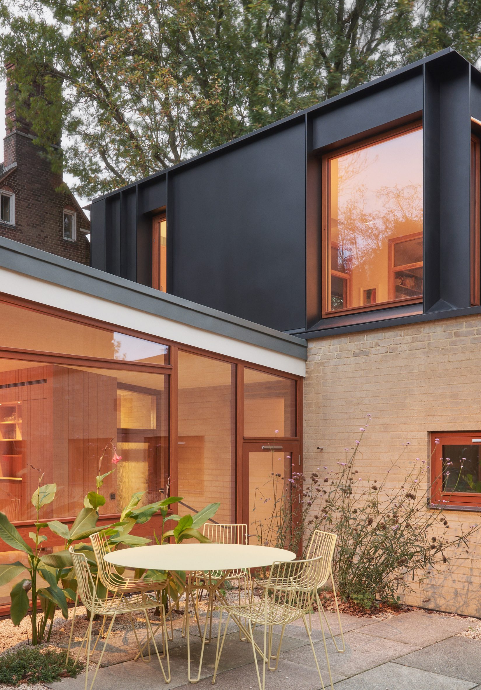 Exterior of Hampstead House renovation by Coppin Dockray in London