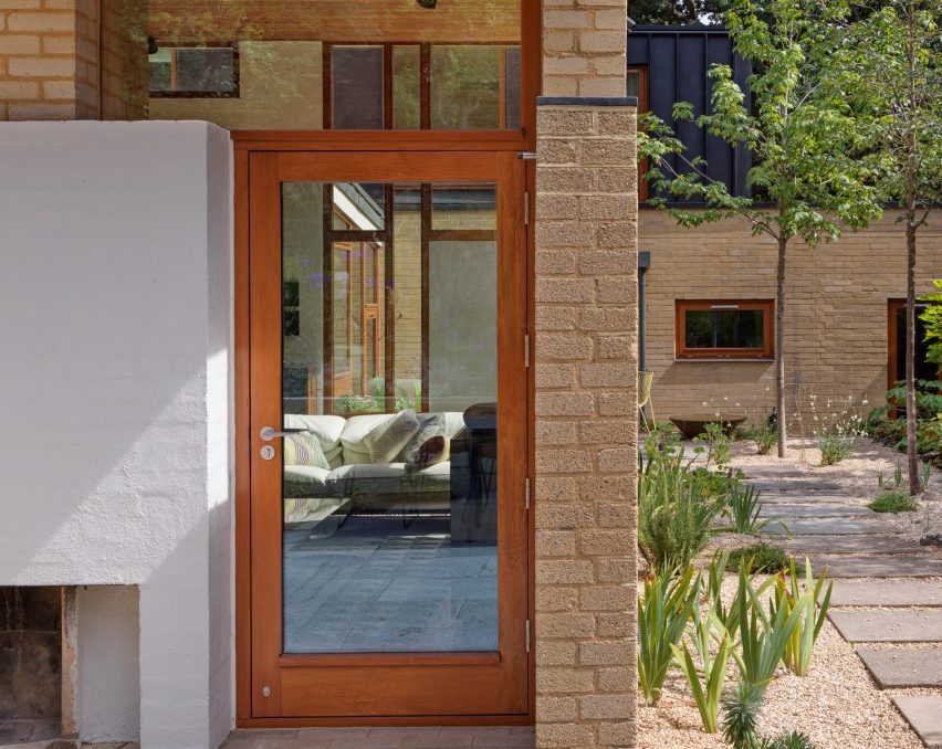 Exterior of Hampstead House renovation by Coppin Dockley in London