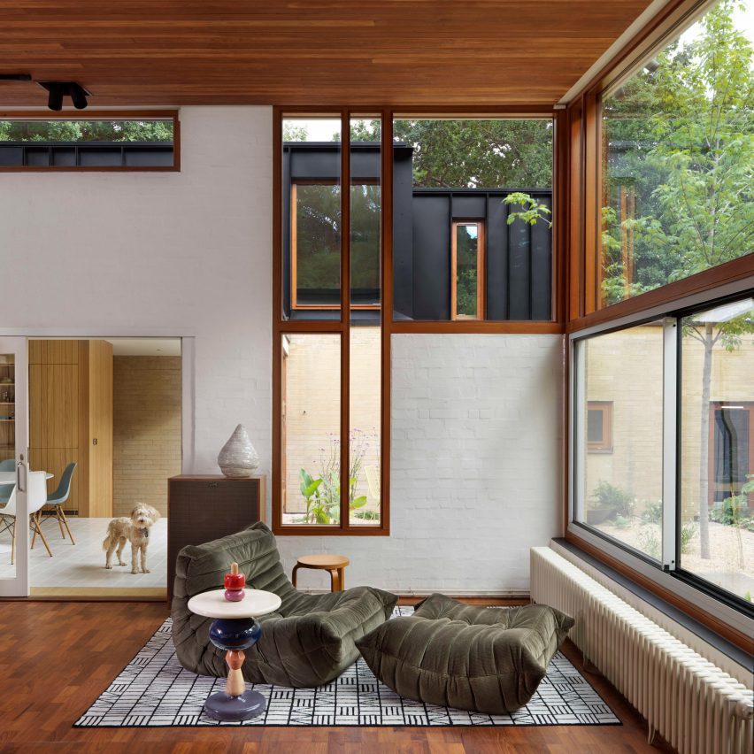 Interior of Hampstead House renovation by Coppin Dockray in London